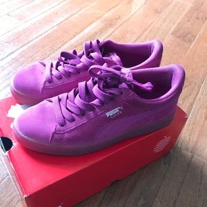 Puma Ice Suede Sneakers in Pink
